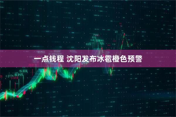 一点钱程 沈阳发布冰雹橙色预警